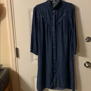 Vintage denim dress. Great shape